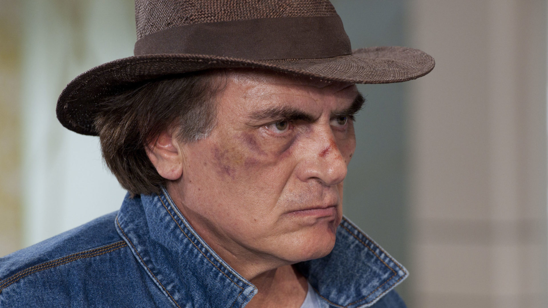 Salvador Pineda como Rodolfo Padilha em Triunfo do Amor (Divulgação / SBT)