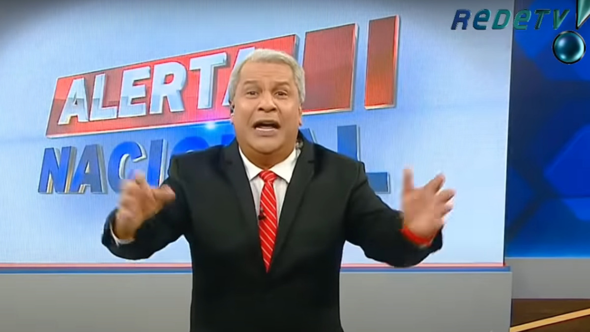 Sikêra Júnior no programa Alerta Nacional (Reprodução/RedeTV!)