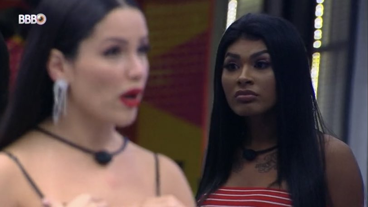 Juliette e Pocah tretam no BBB 21
