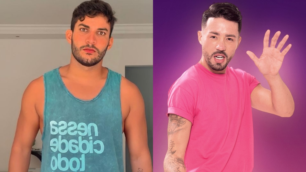Luis Mattos é o ex de Rico Melquiades no De Férias com o Ex Brasil - Celebs (Reprodução/Montagem Observatório da TV)