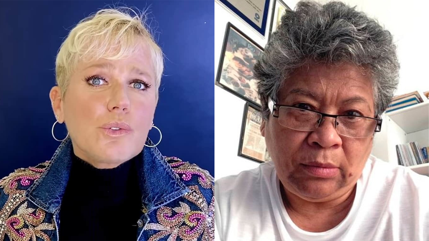 Xuxa Meneghel e Marlene Mattos