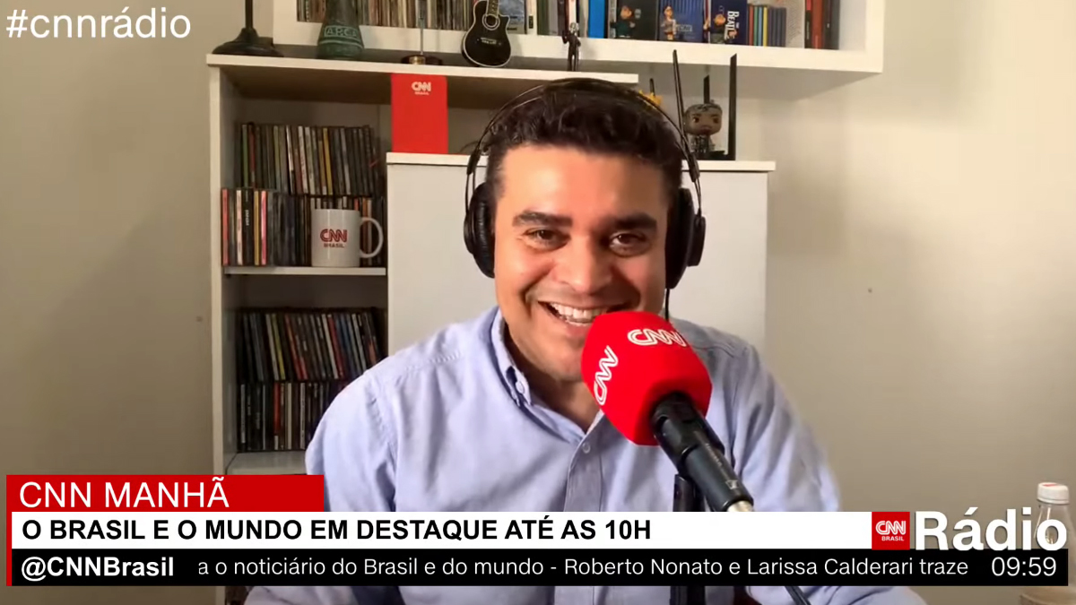 Roberto Nonato volta à CNN Rádio