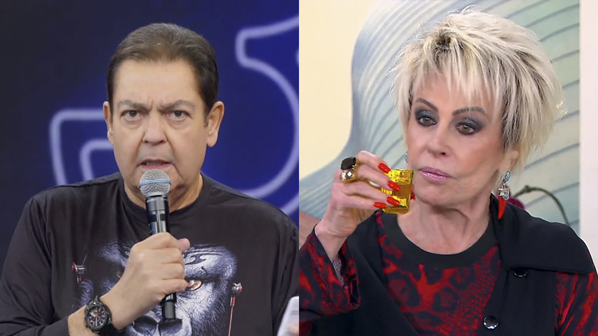 Faustão e Ana Maria Braga