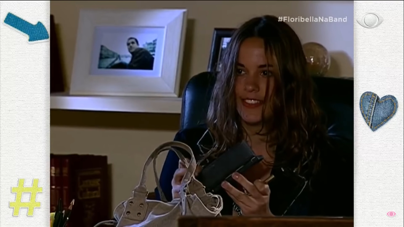Tatiana Muniz como Paloma em Floribella (Reprodução / Band)