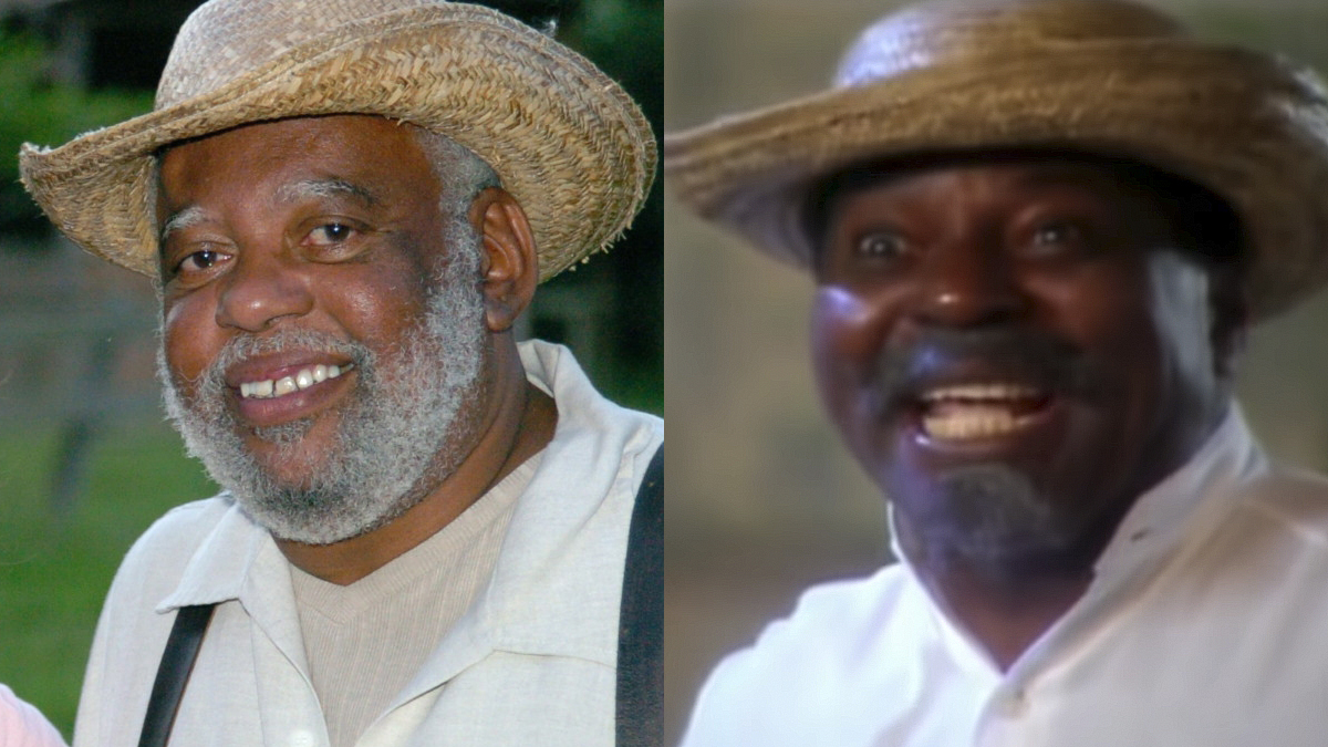 João Acaiabe e Gésio Amadeu como Tio Barnabé em Sítio do Picapau Amarelo