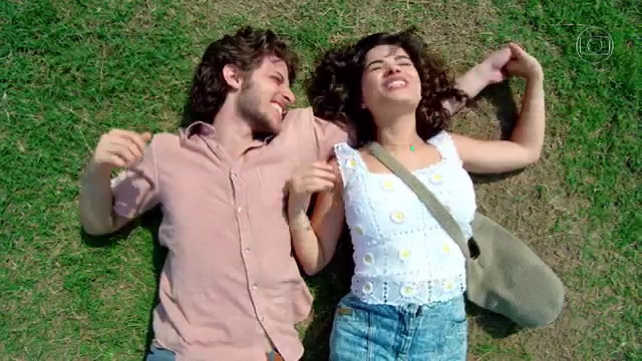 José Alfredo (Chay Suede) e Eliane (Vanessa Giácomo) em Império