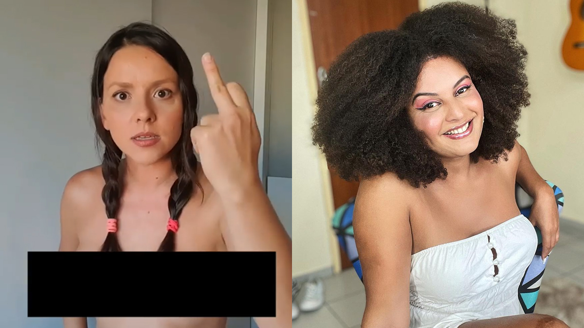 As atrizes Letícia Tomazella e Gabriela Loran