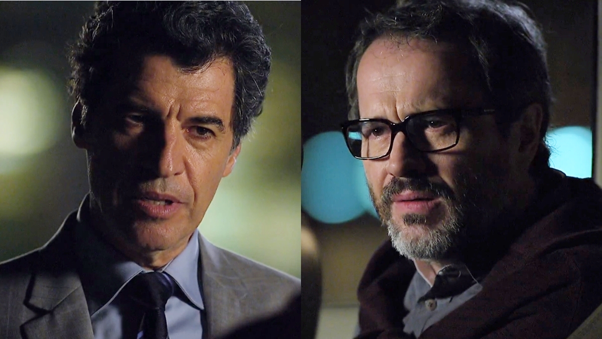 Leonardo Medeiros (Lourenço) e Paulo Betti (Jonas) em cena de A Vida da Gente (Reprodução: Globo)