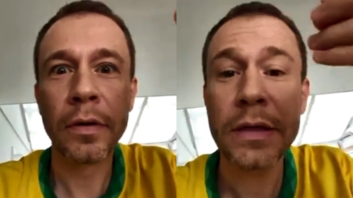 Tiago Leifert reclama de censura no Instagram (Reprodução: Instagram)
