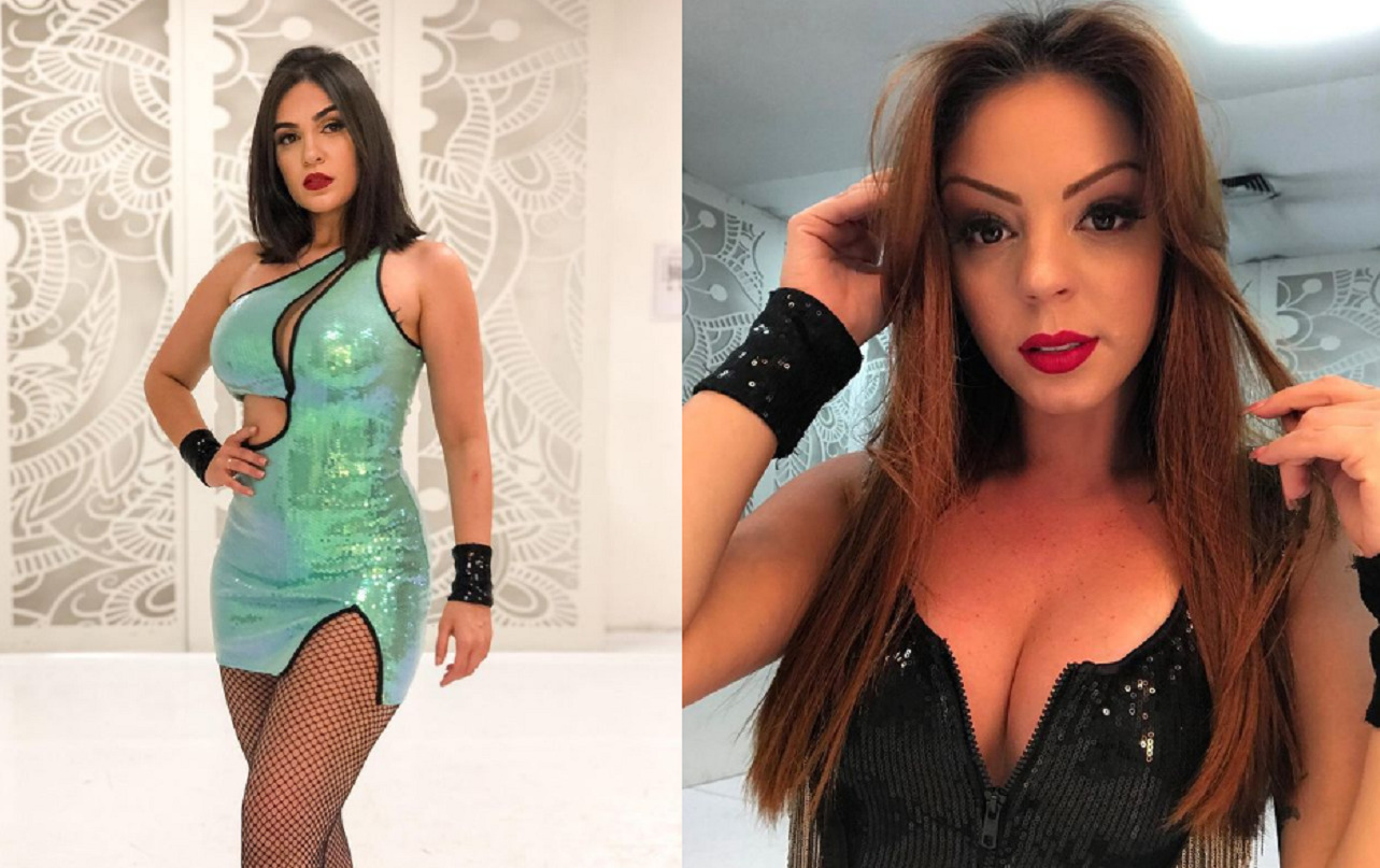 Camila Galindo e Vitoria Carvalho