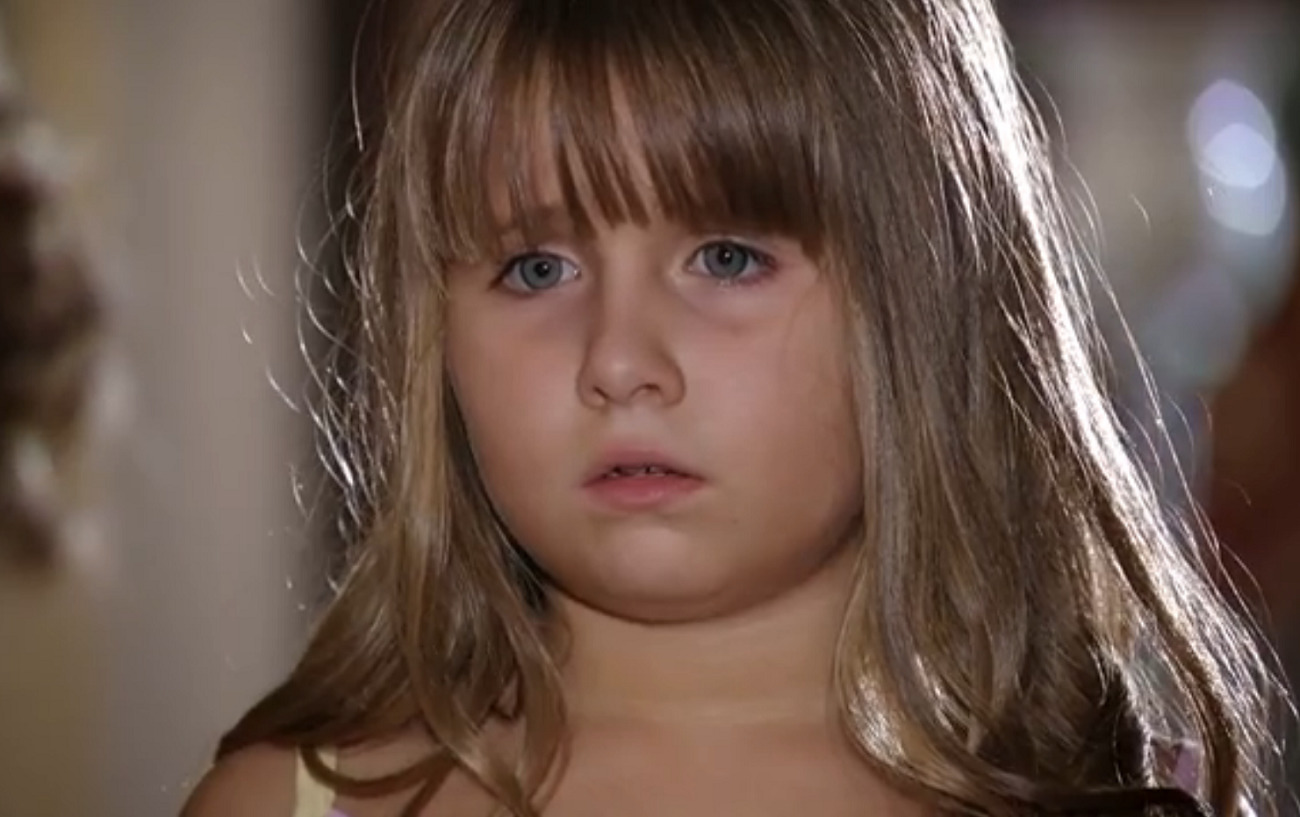 Júlia (Jesuela Moro) em A Vida da Gente