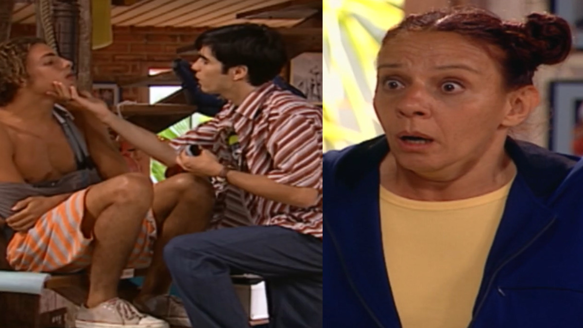 Abelardo (Caio Blat) faz a cabeça de Thor (Cauã Reymond) em Da Cor do Pecado (Reprodução/Globoplay)