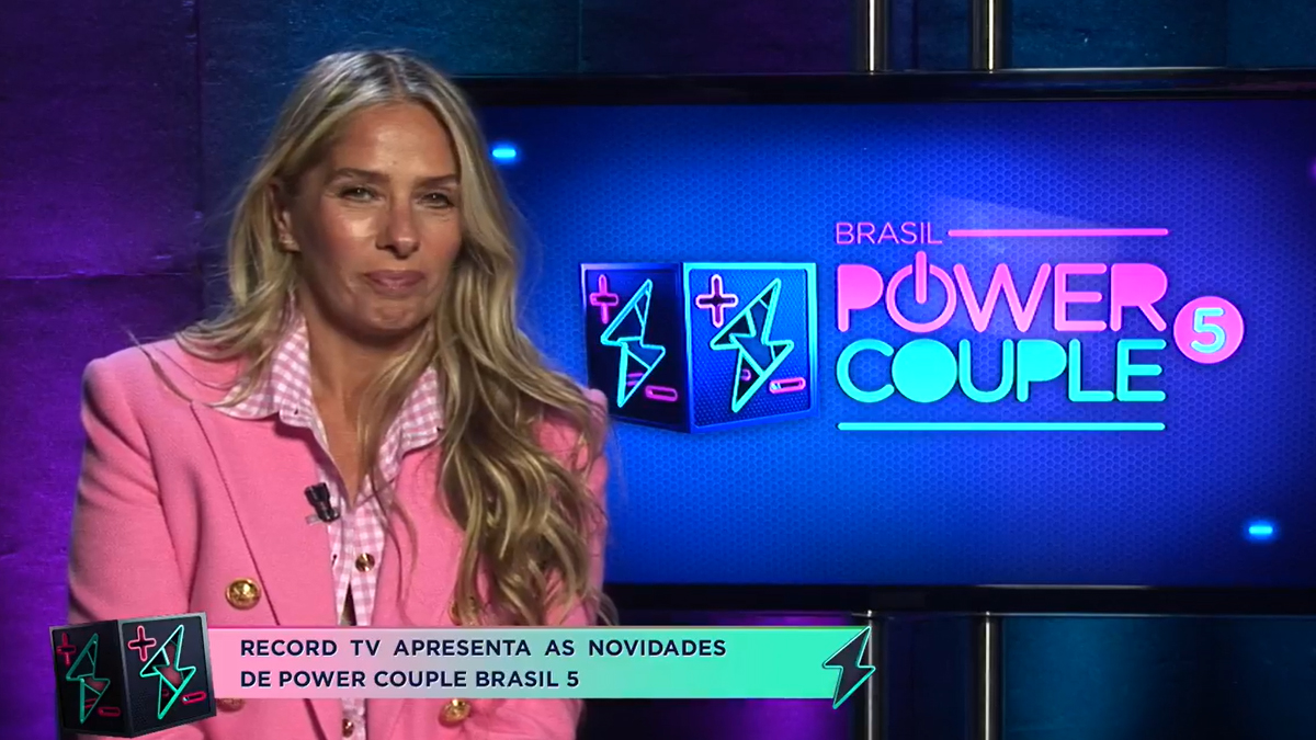Adriane Galisteu no Power Couple Brasil