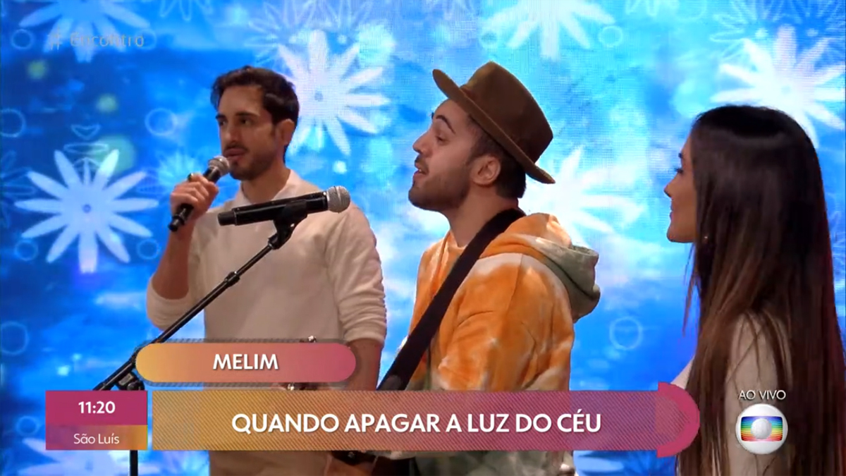 Banda Melim no Encontro com Fátima Bernardes