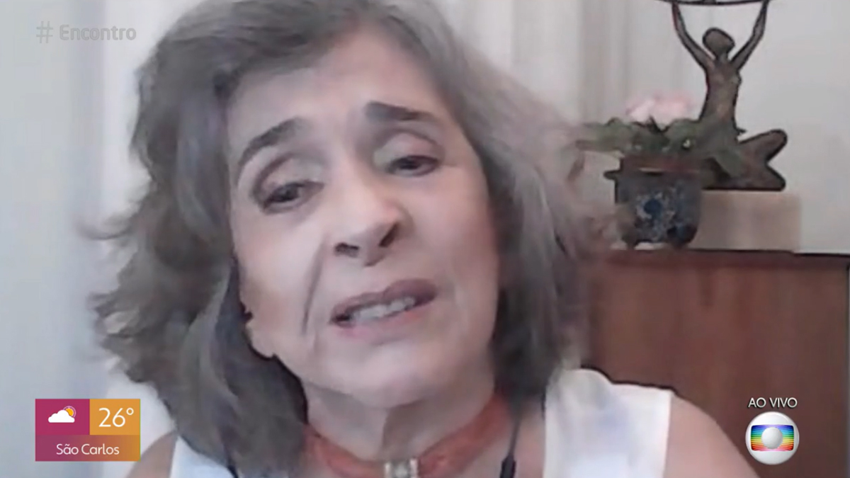Betty Faria no Encontro com Fátima Bernardes