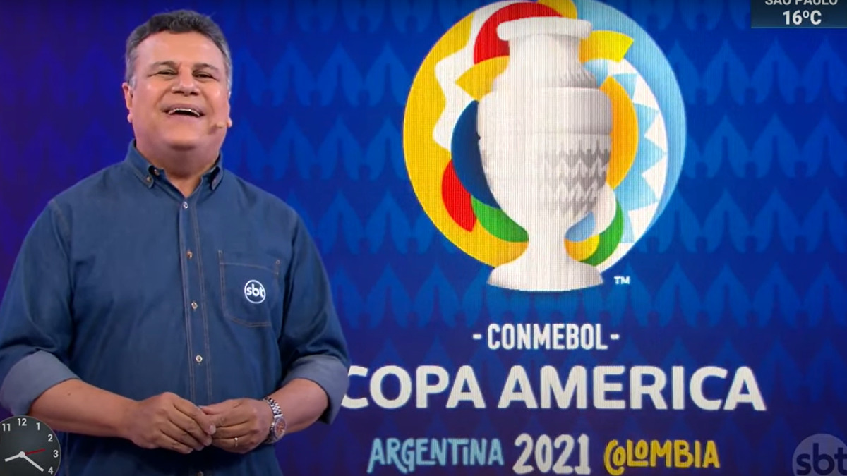Copa América 2021 no SBT (Reprodução/SBT)