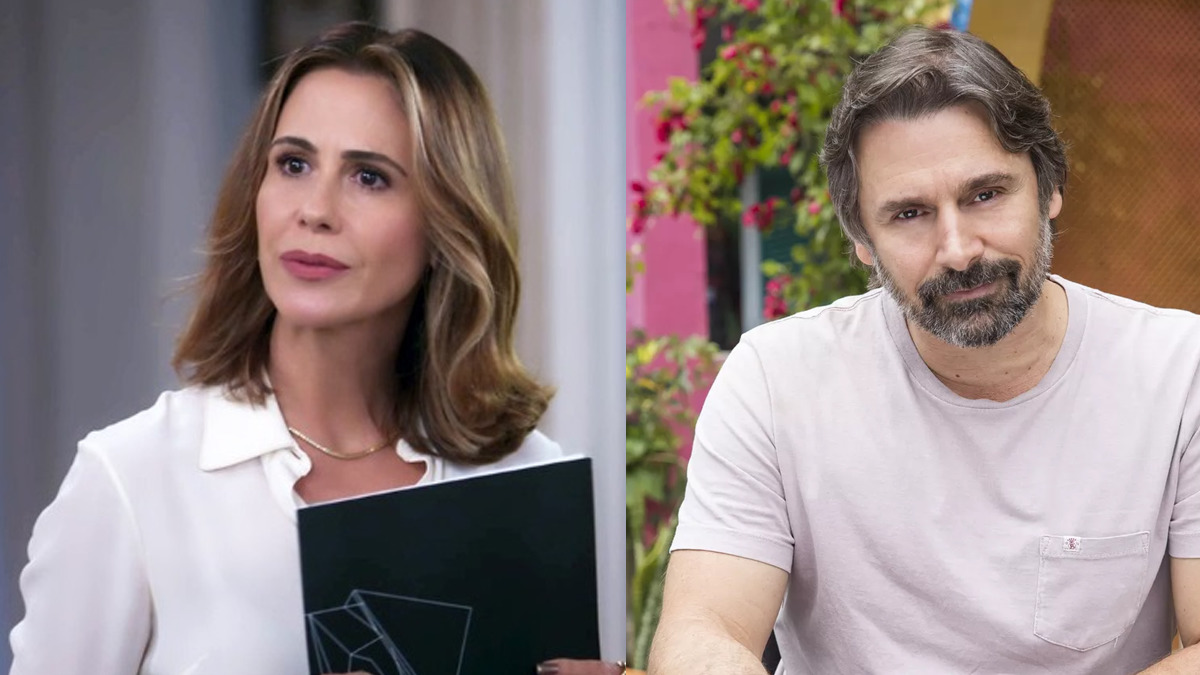 Dominique (Guilhermina Guinle) e Mário (Murilo Rosa) em Salve-se Quem Puder (Reprodução/Globo)