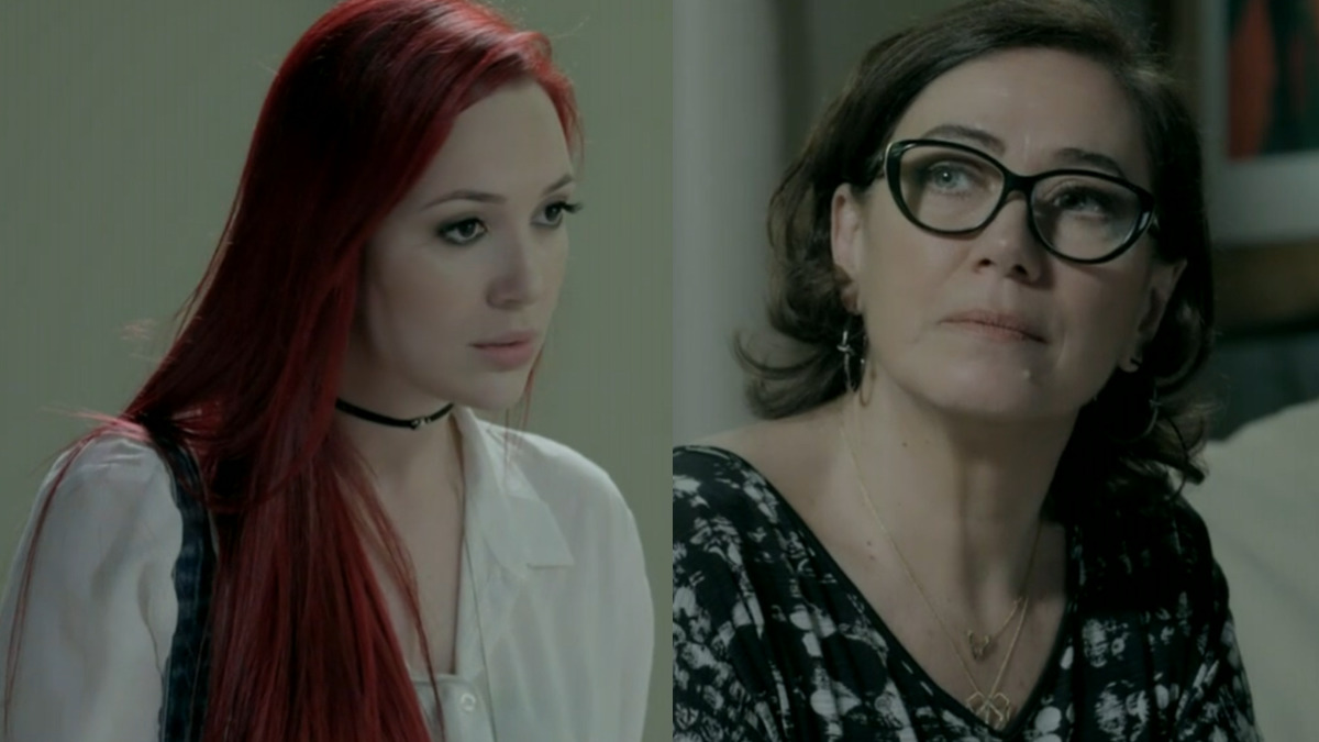 Du (Josie Pessoa) e Maria Marta (Lilia Cabral) em Império (Reprodução/Globo)