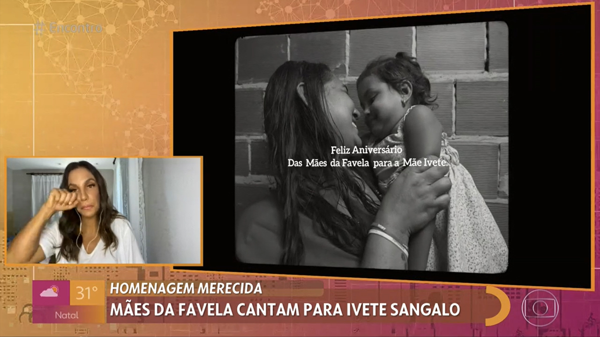Ivete Sangalo no Encontro com Fátima Bernardes