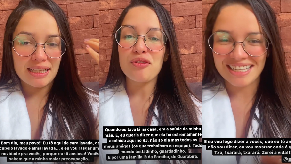 Juliette na casa da Anitta