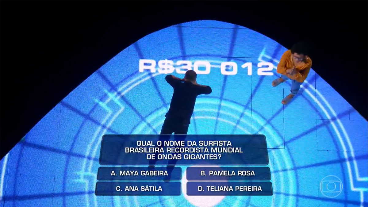 Luciano Huck no The Wall