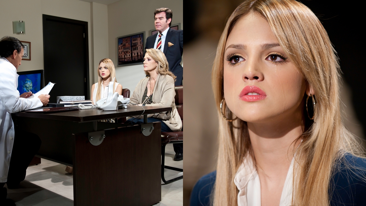 Nikki (Eiza González) é diagnosticada com bulimia em Amores Verdadeiros (Reprodução: Televisa S.A.)