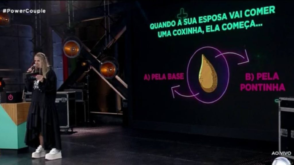 Prova da DR no Power Couple (Reprodução PlayPlus)