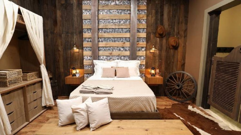 Quarto Velho Oeste no Power Couple Brasil (Reprodução R7)