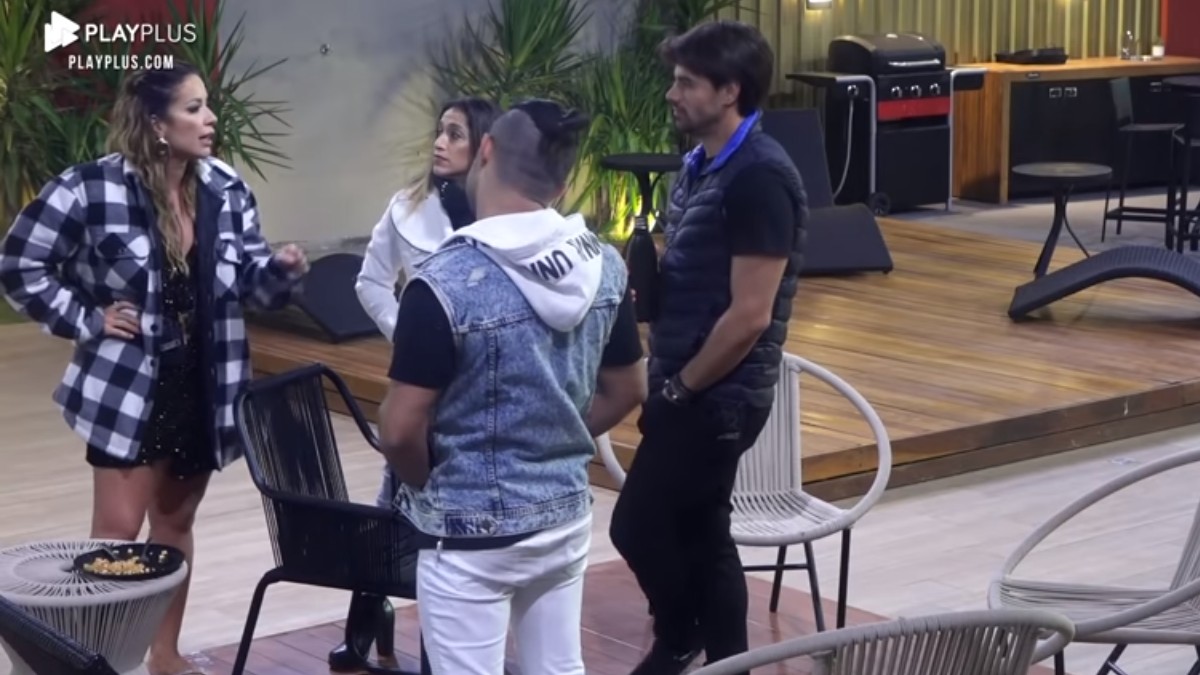 Renata Dominguez, Rod Bala, Leandro Gléria e Daniele Hypólito no Power Couple