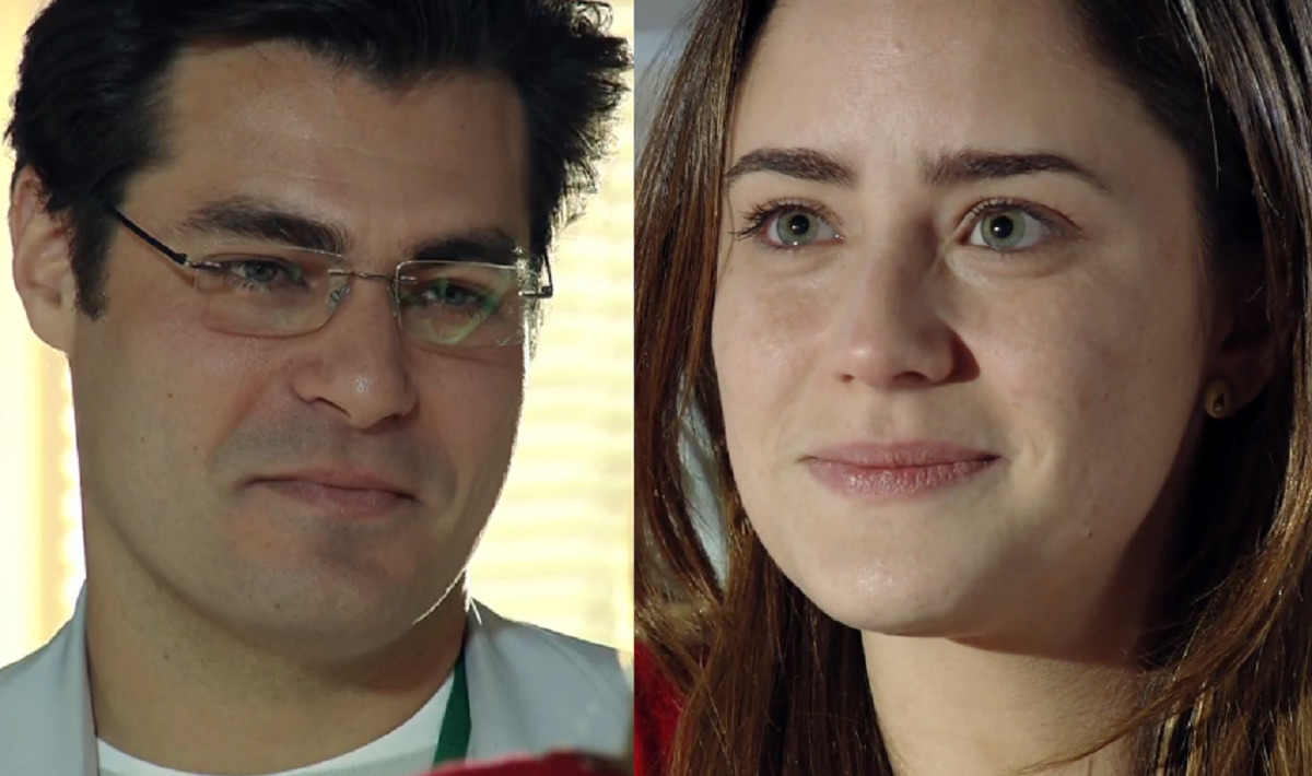 Lúcio (Thiago Lacerda) e Ana (Fernanda Vasconcellos) em A Vida da Gente