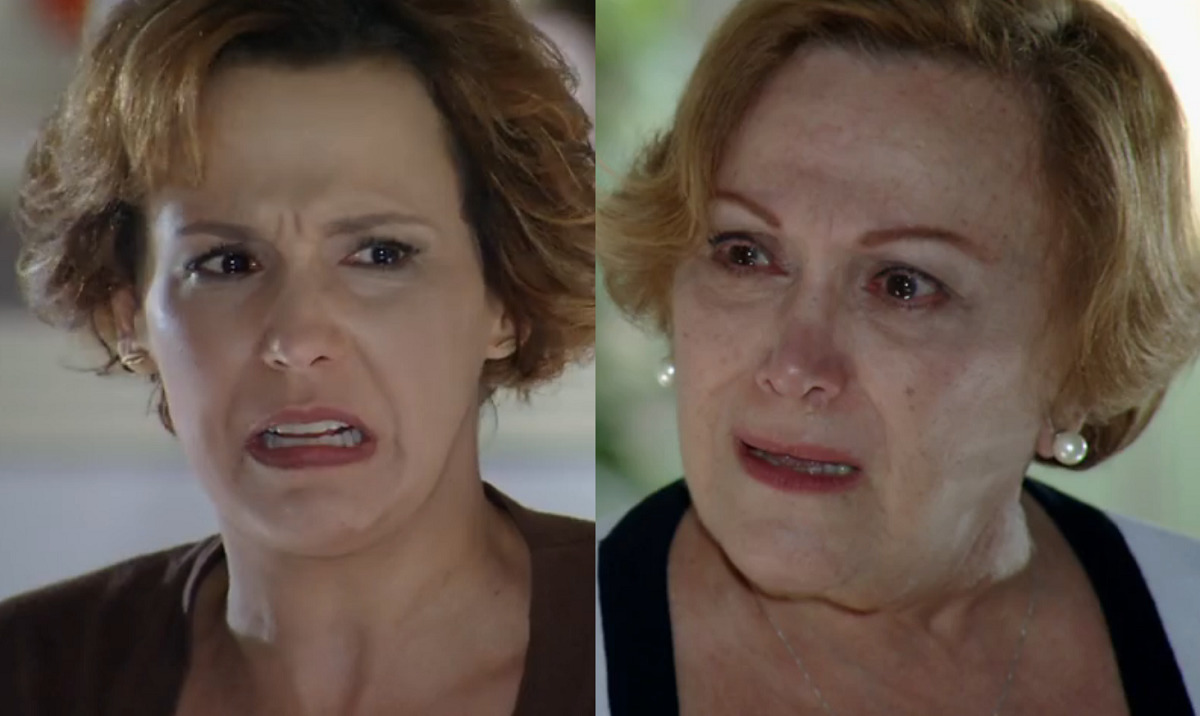 Eva (Ana Beatriz Nogueira) e Iná (Nicette Bruno) em A Vida da Gente