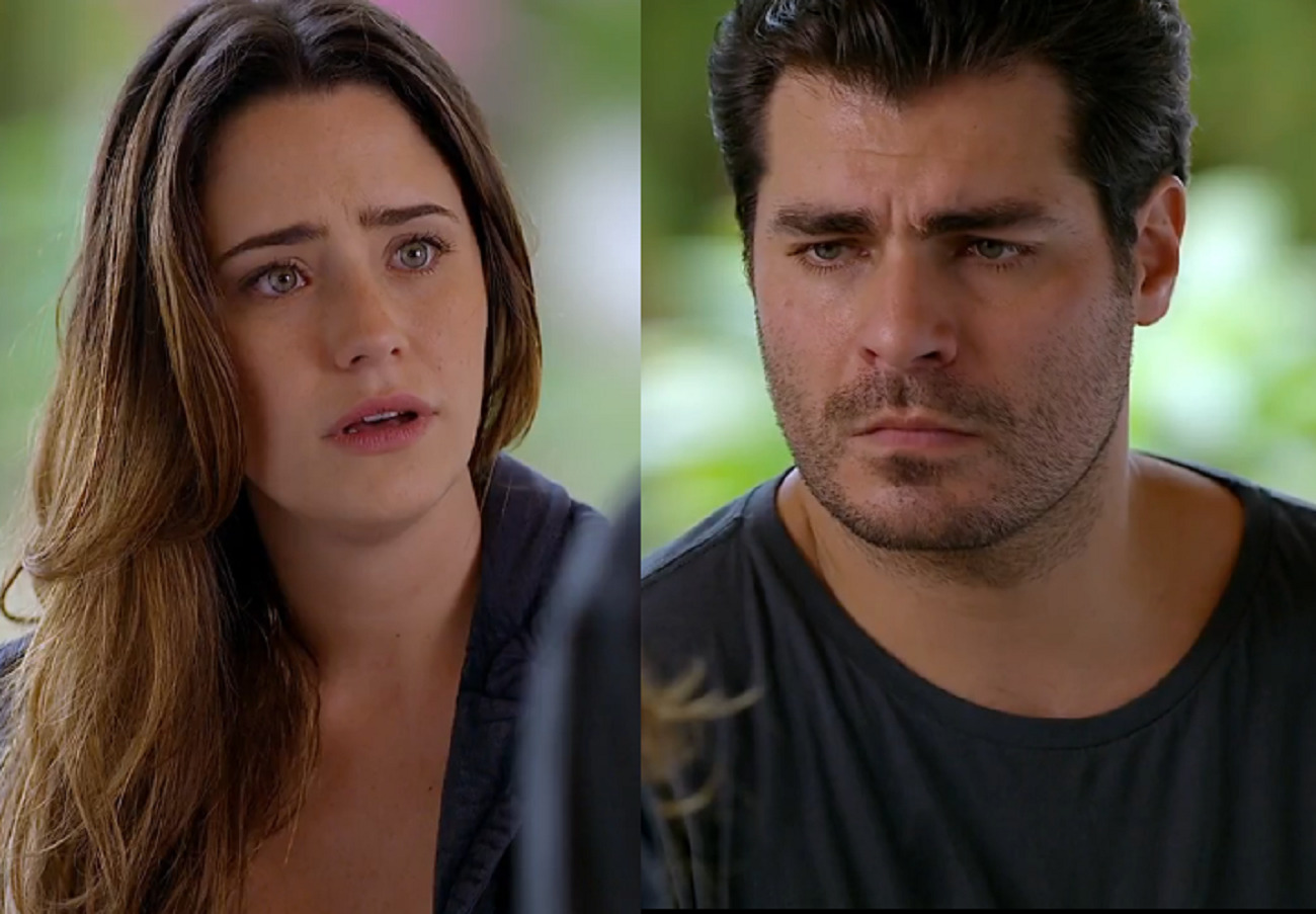 Ana (Fernanda Vasconcellos) e Lúcio (Thiago Lacerda) em A Vida da Gente