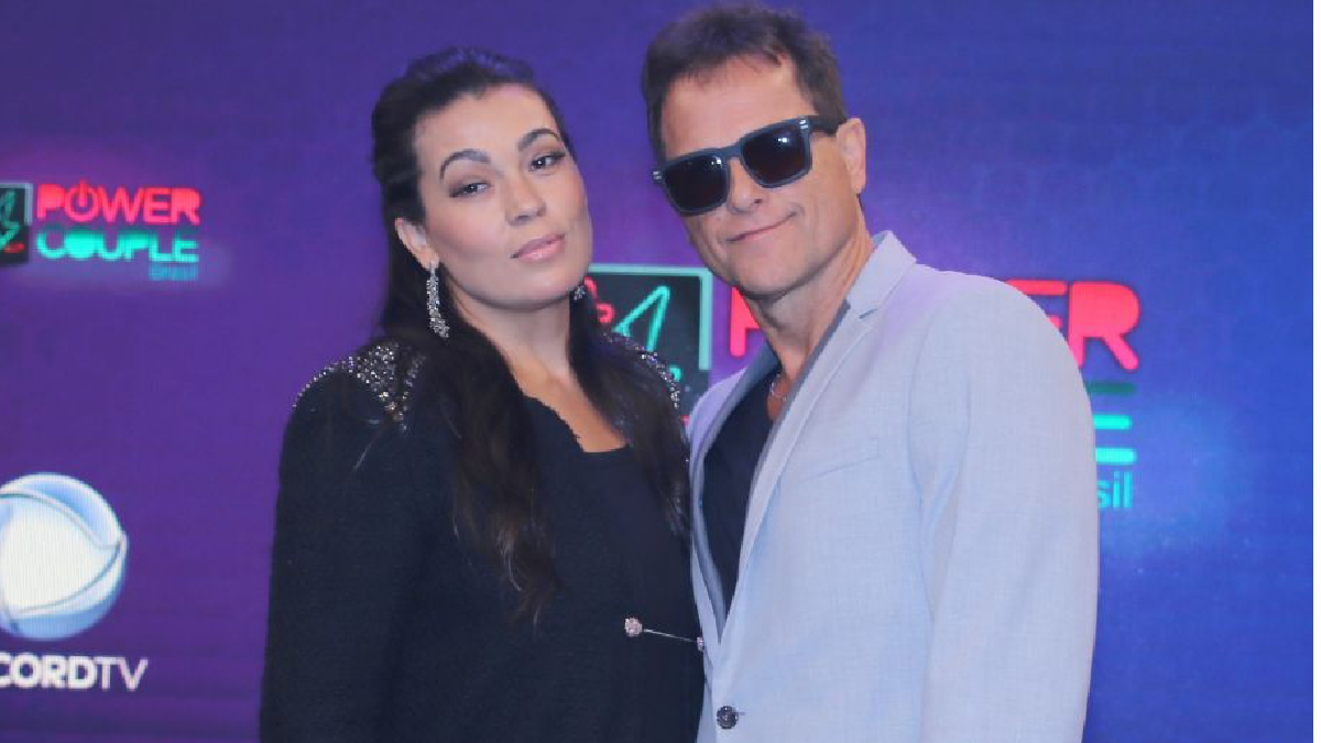 Silvinho Blau Blau e Ana Paula no Power Couple Brasil