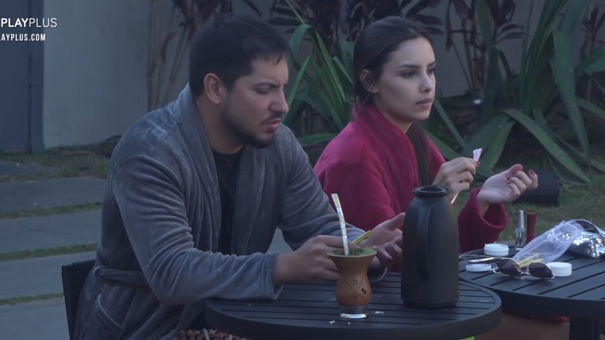 Thiago Bertoldo e Géorgia no Power Couple