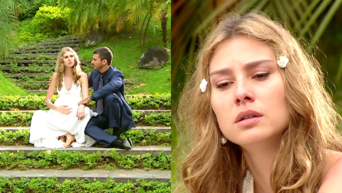 Lavínia Vlasak vive Clarice em Prova de Amor (Reprodução: Record TV)