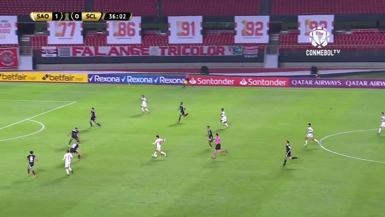 Partida entre São Paulo e Sporting Cristal
