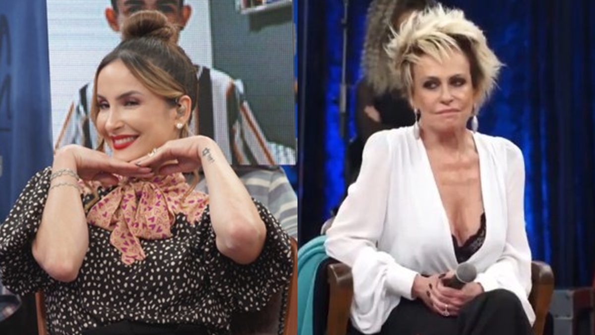 Claudia Leitte e Ana Maria Braga no Altas Horas (Reprodução: Globo)
