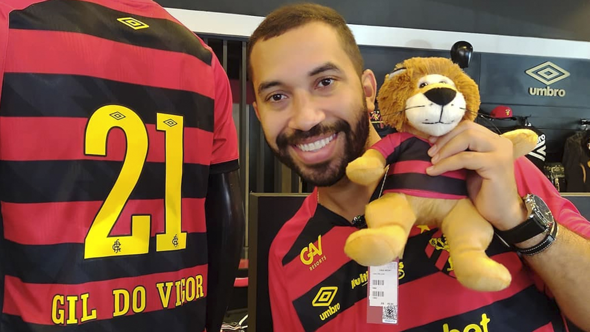 Gil do Vigor na Ilha do Retiro, estádio do Sport Recife
