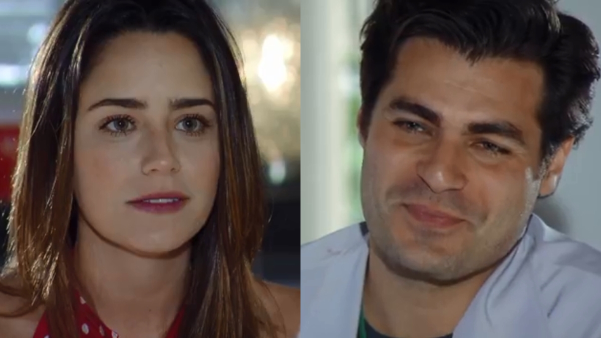 Ana (Fernanda Vasconcellos) e Lúcio (Thiago Lacerda) em cena de A Vida da Gente (Reprodução: Globo)