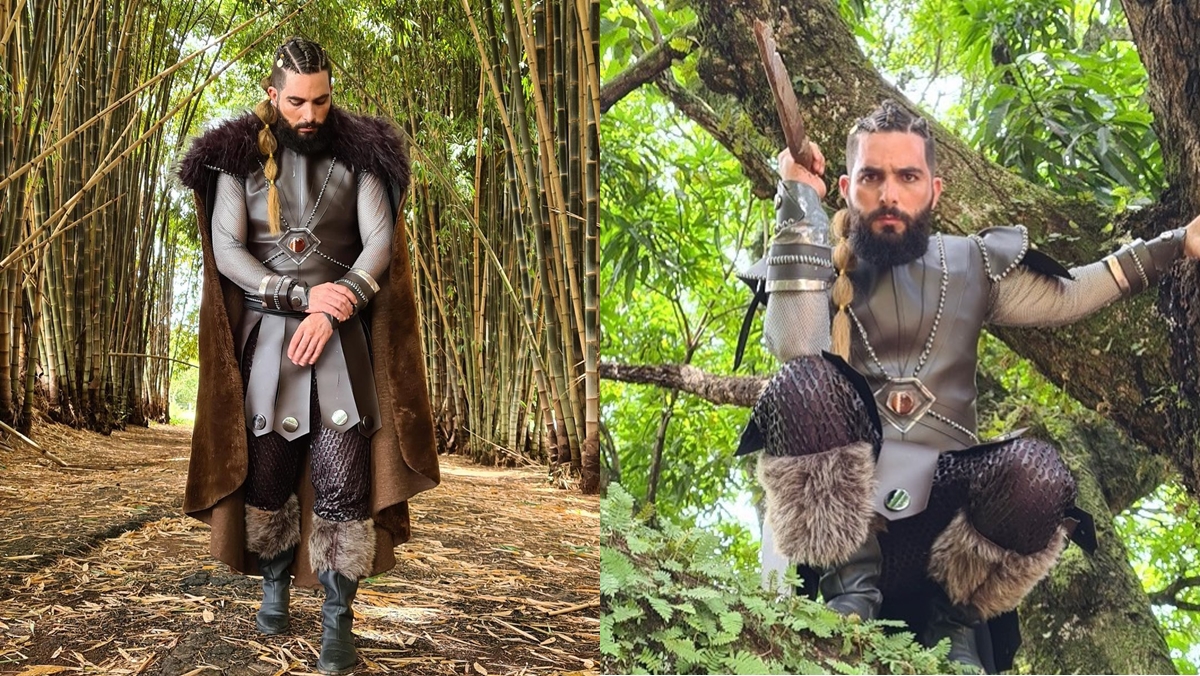 Thiago Cozzatto se fez passar por ator de Gênesis e foi desmascarado por espectadores da novela (Reprodução: instagram)