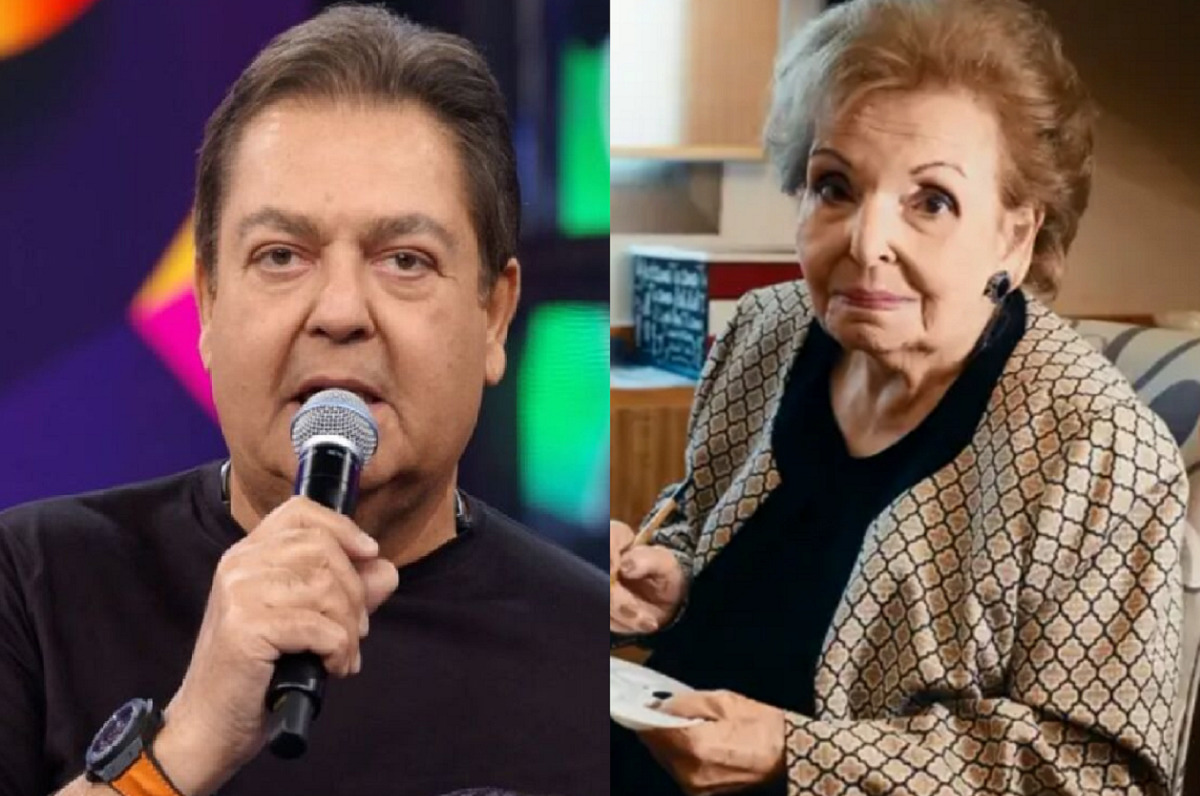Fausto Silva e Cordélia Silva
