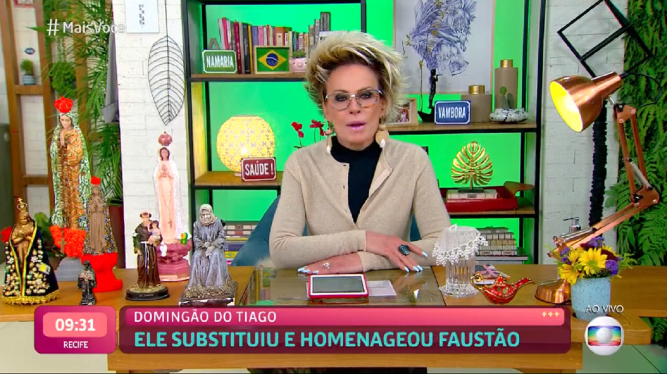 Ana Maria Braga no Mais Você