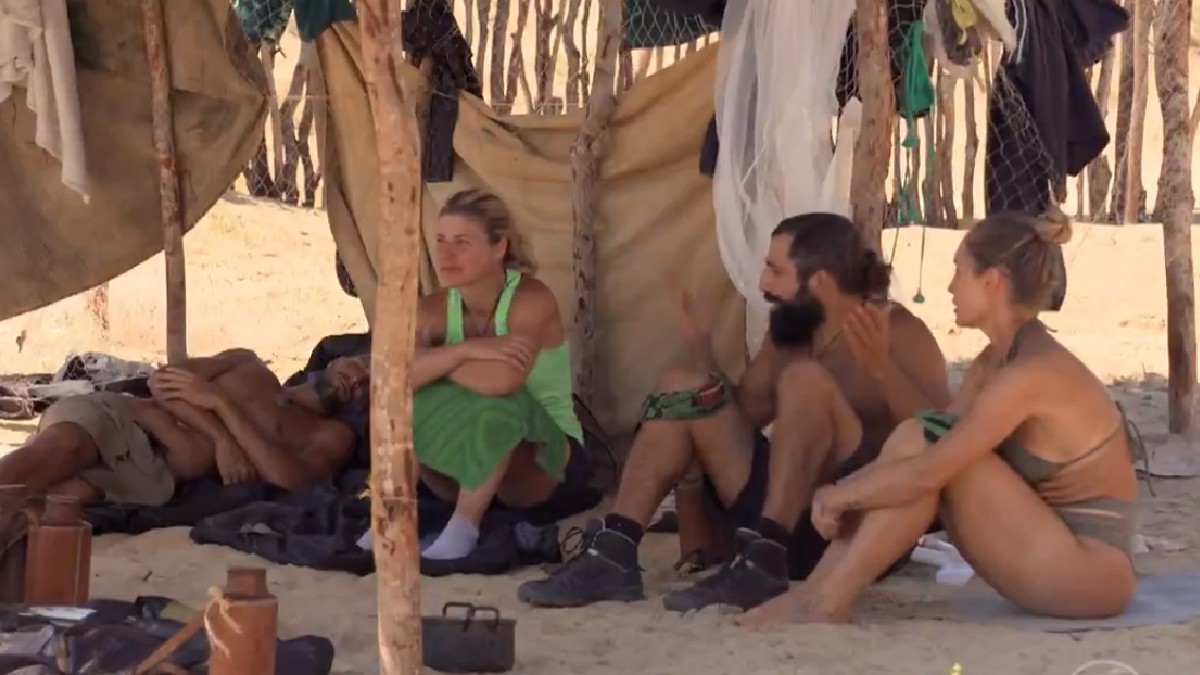 André, Íris, Kaysar e Jéssica do No Limite
