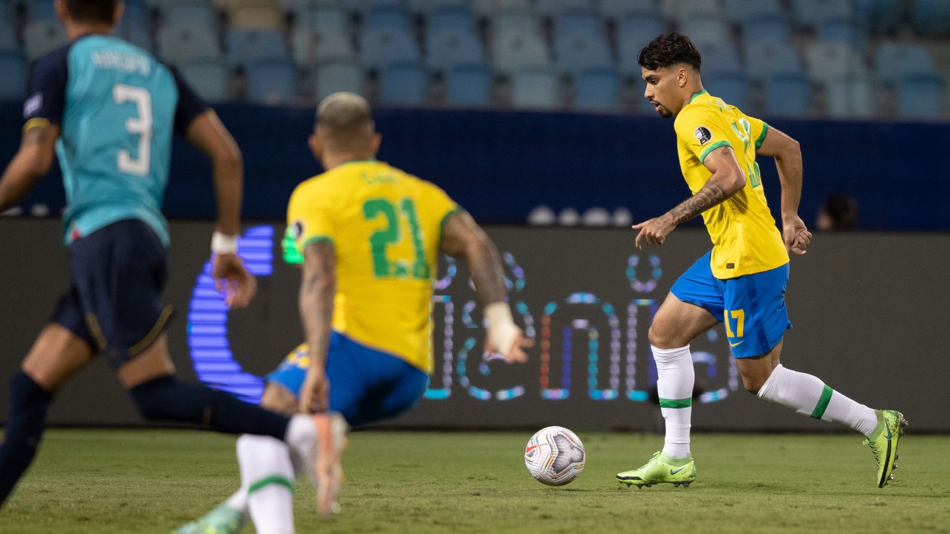Brasil x Equador pela Copa América