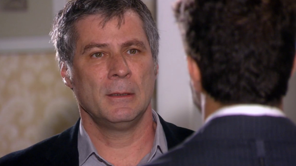 Gustavo (Leopoldo Pacheco) em Ti Ti Ti (Reprodução/Globo)