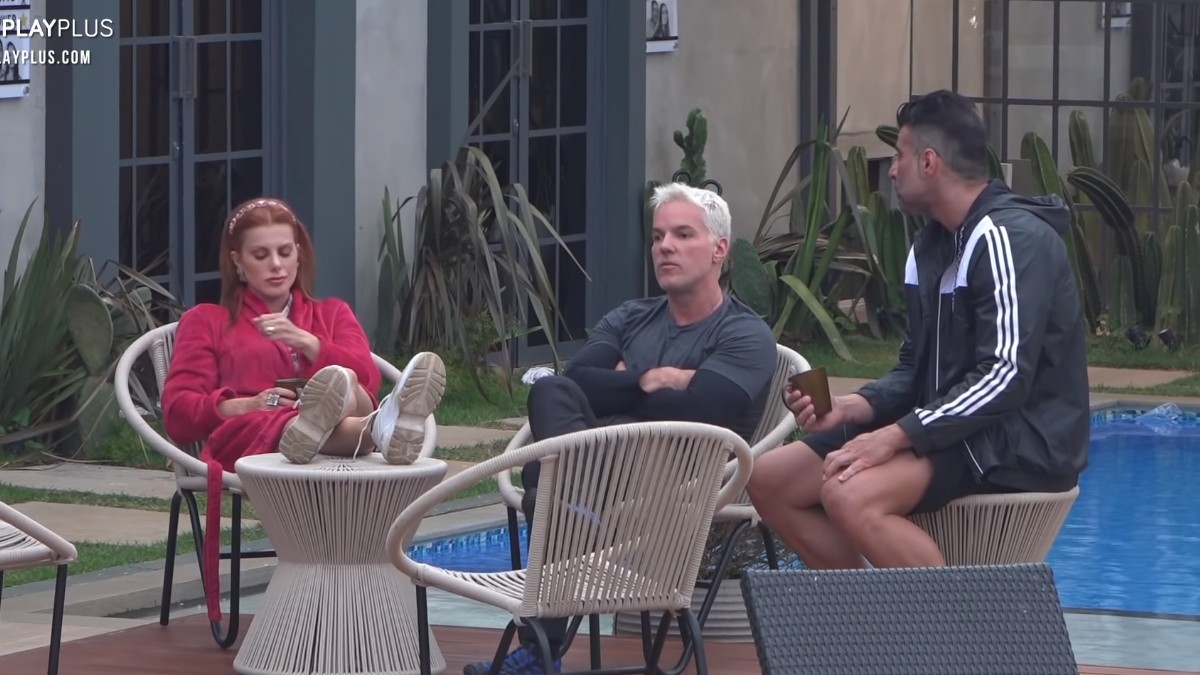 Debora, Bruno e JP Mantovani no Power Couple