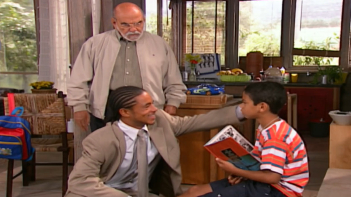 Dodô (Jonathan Haagensen) e Raí (Sérgio Malheiros) em Da Cor do Pecado (Reprodução/Globo)