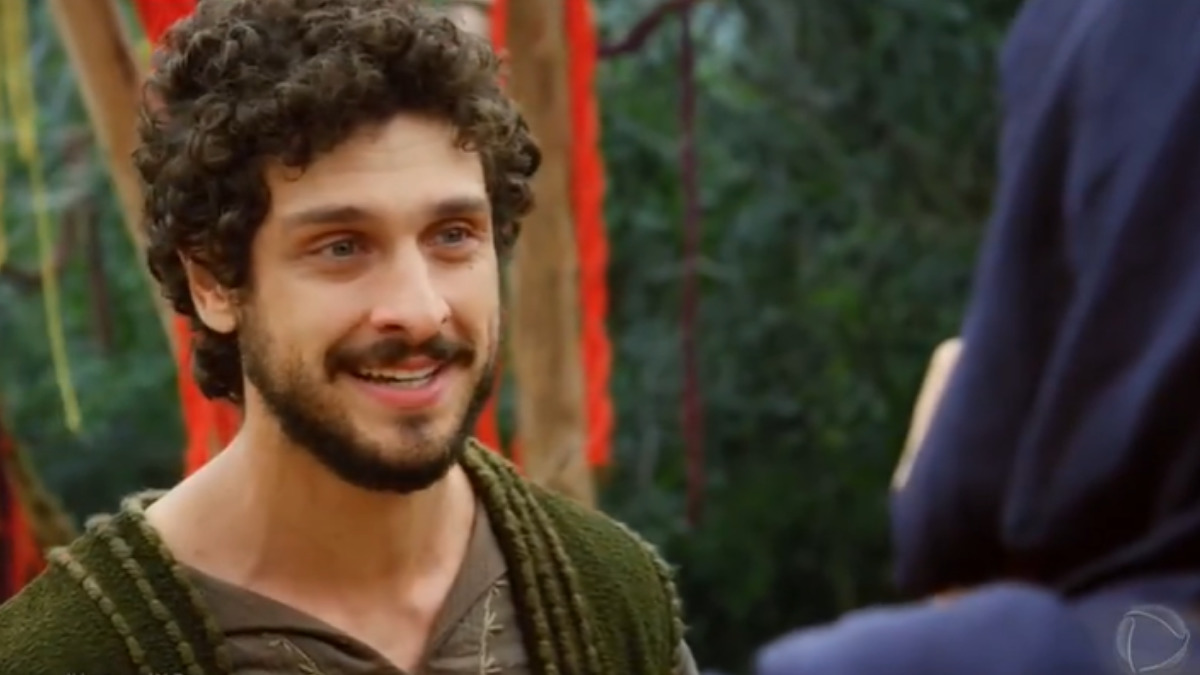 Gate (Mario Bregieira) em Gênesis (Reprodução/Record TV)