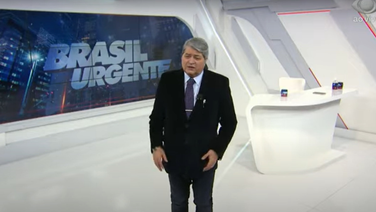 José Luiz Datena no Brasil Urgente (Reprodução/Band)