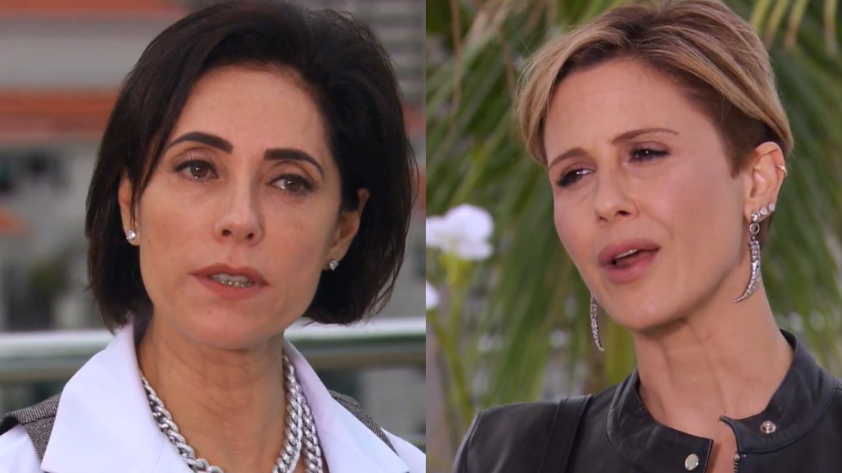 Rebeca (Christiane Torloni) e Luísa (Guilhermina Guinle) em Ti Ti Ti (Reprodução/Globo)